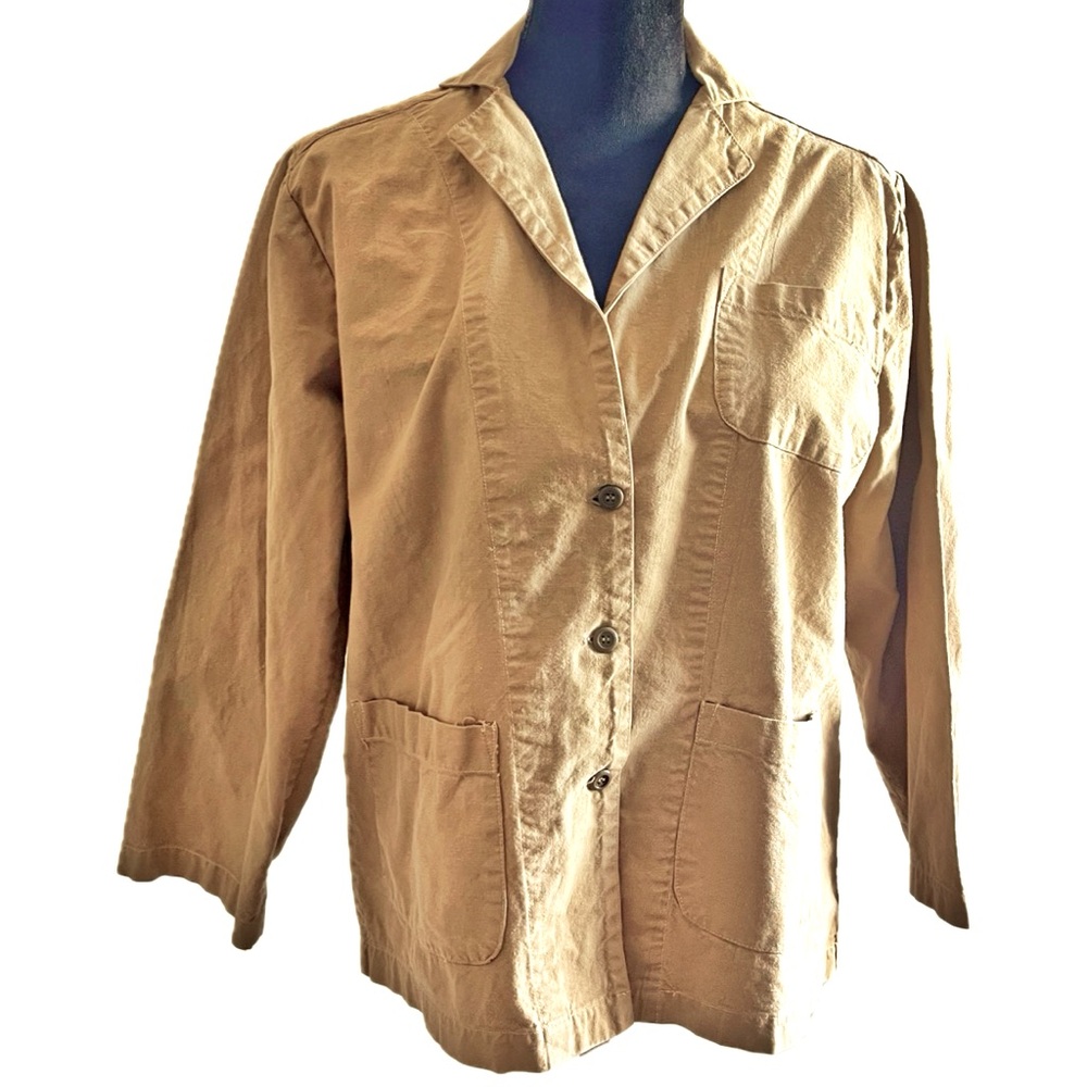 SANTA CRUZ Imports Vintage Women’s Blazer Jacket Coat Tan Size Small